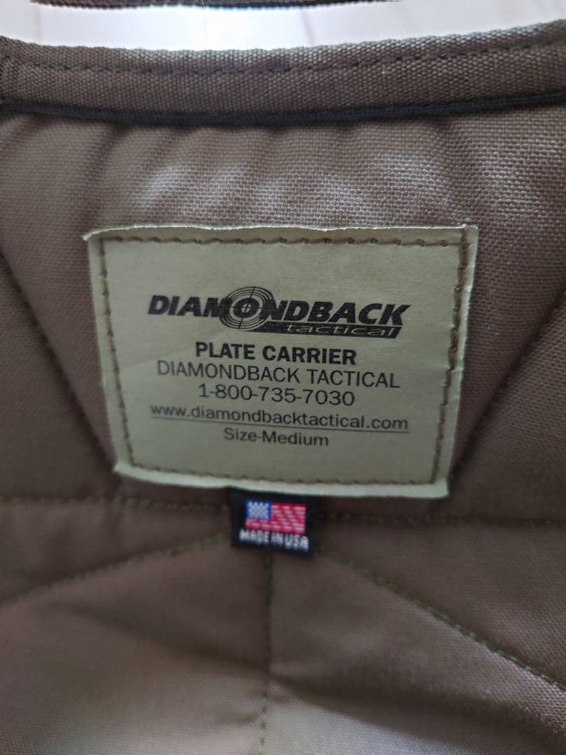 DBT ダイヤモンドバックタクティカル LE装備 FBI レンジャーグリーン