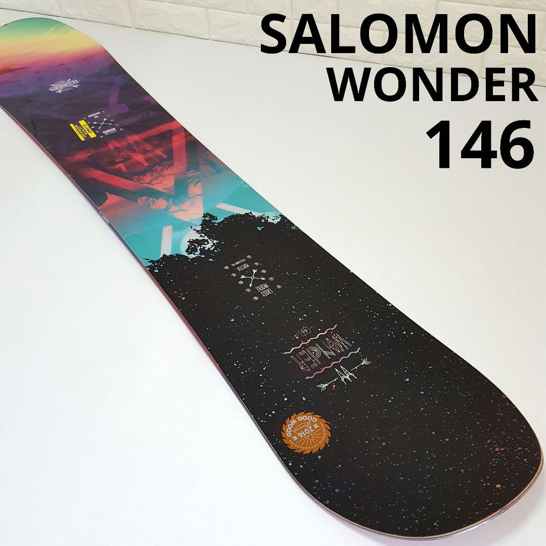 美品 サロモン レディース スノーボード WONDER 146 オールラウンド