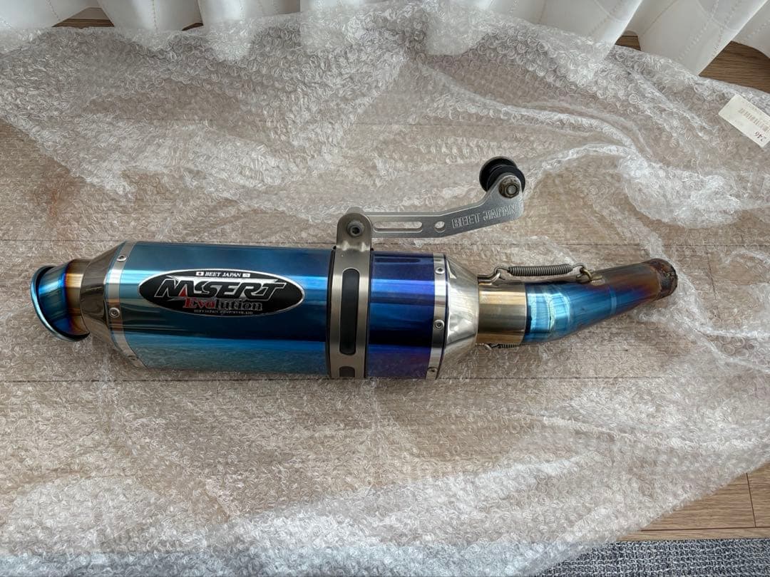 BEET JAPAN NASERT スリップオンマフラー Ninja250