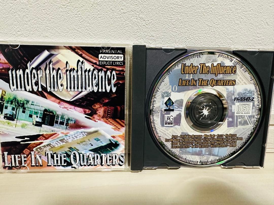 洋楽 under the influence