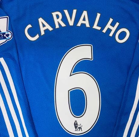 チェルシー 09/10 ホーム 長袖 ユニフォーム 6番 R・カルバーリョ