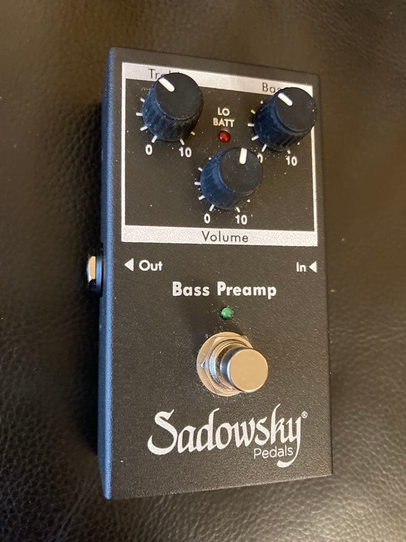 ベース Sadowsky Bass Preamp SBP-2