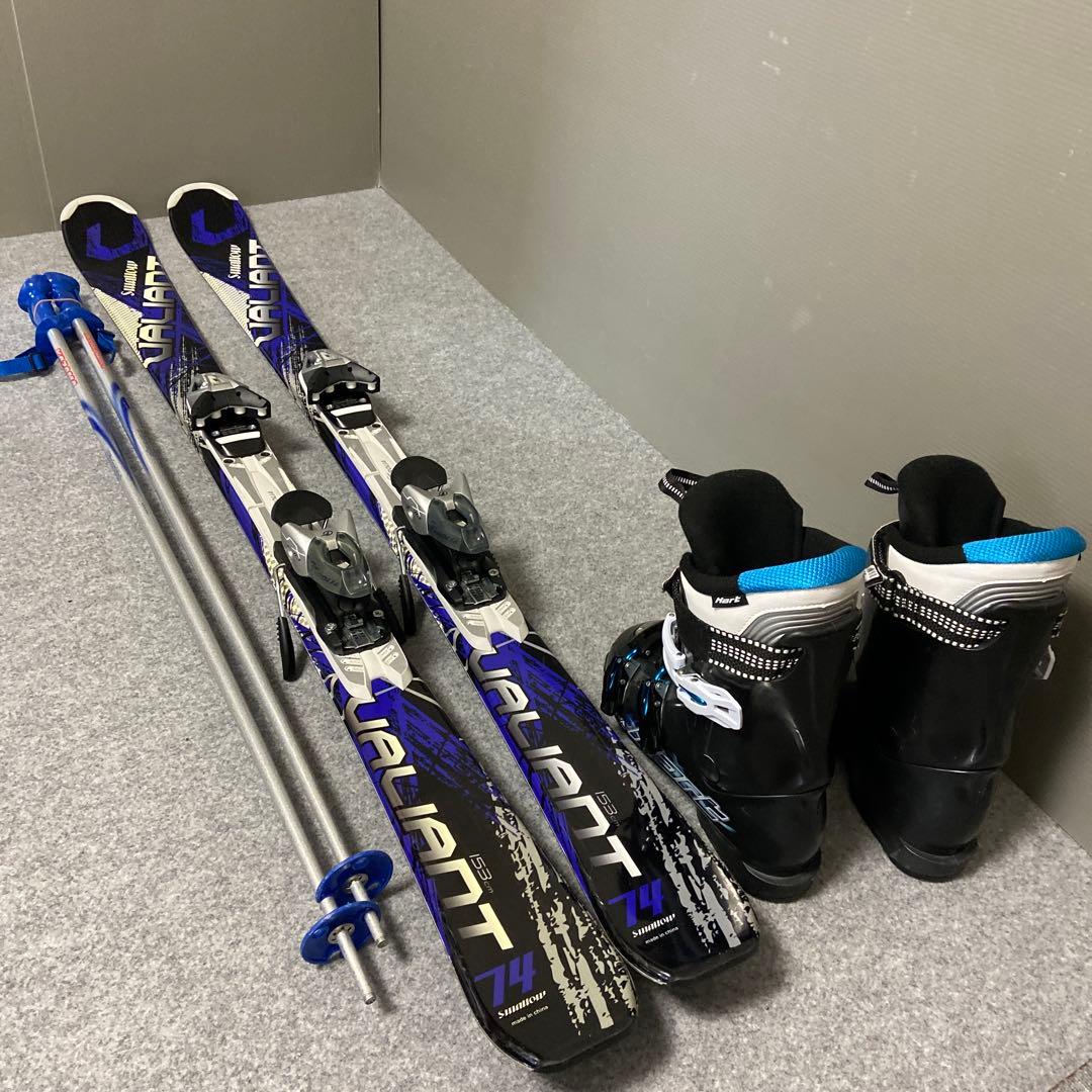 ★ゆみず　メンテ済　大人スキーセット板153cm ブーツ26〜26.5cm