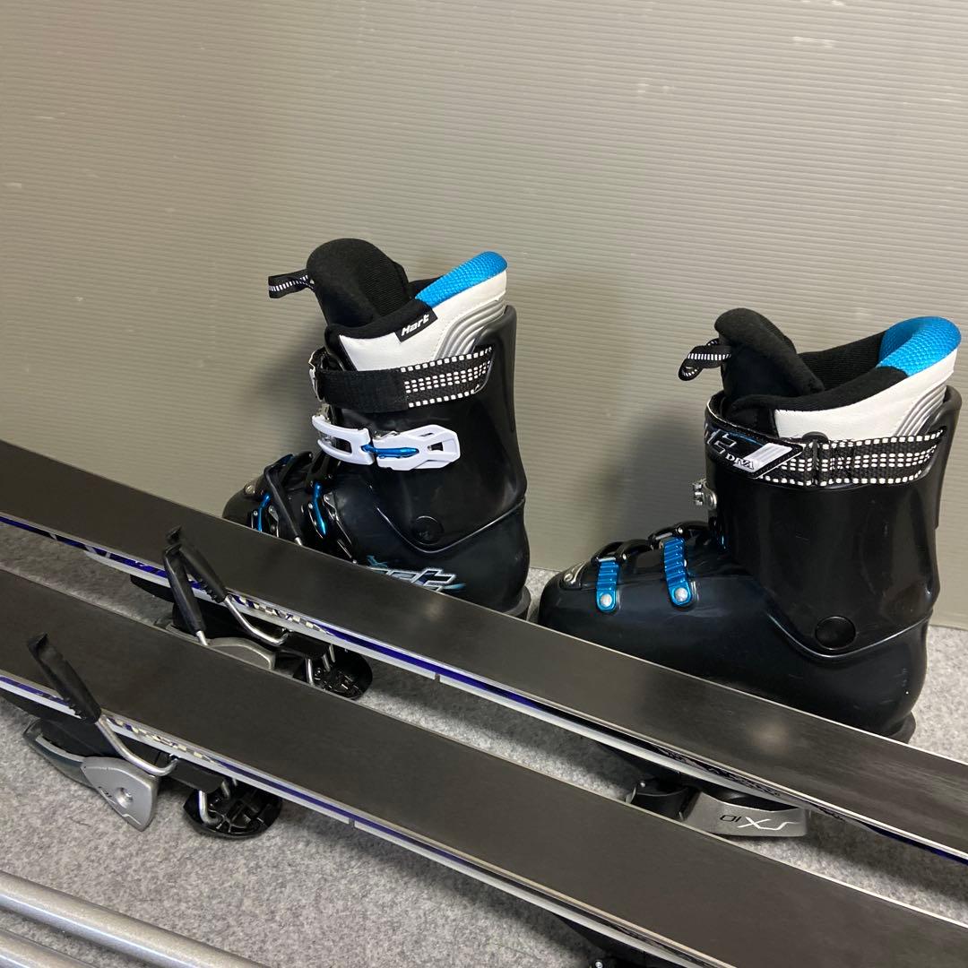 ★ゆみず　メンテ済　大人スキーセット板153cm ブーツ26〜26.5cm