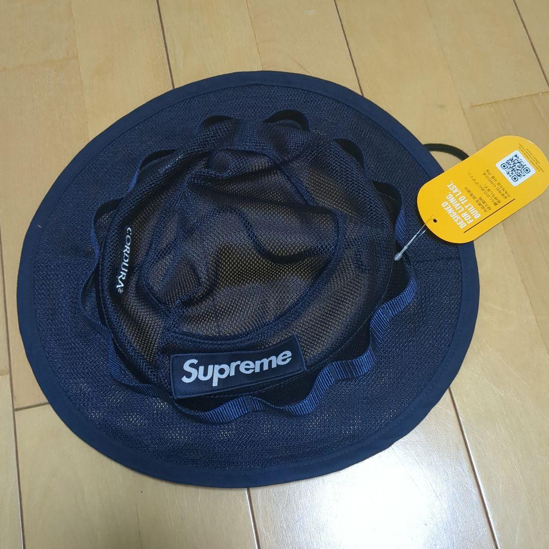 【完売品】値下げ！Supreme CORDURA ネイビー バケットハット