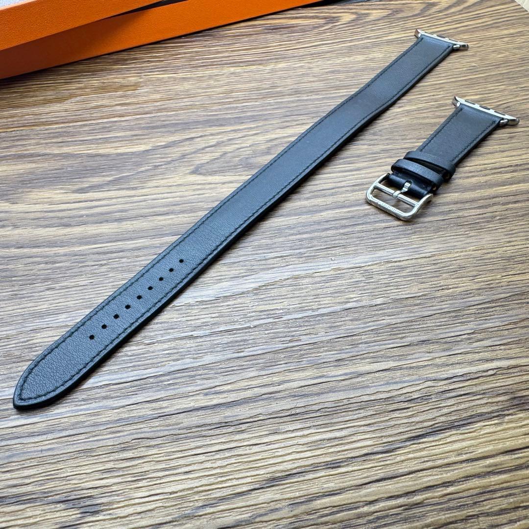 2772 Apple Watch エルメス　ブルー　インディゴ　ドゥブルトゥール