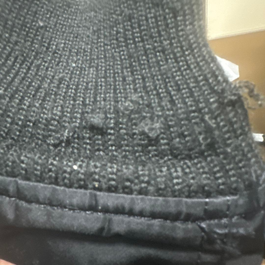 AVIREX ブラック MA-1ジャケット オレンジ裏地中綿入り