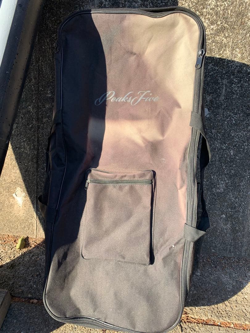 Peaksfiveサップボード　グレー パドル・バッグ付き　ポンプ付属なし