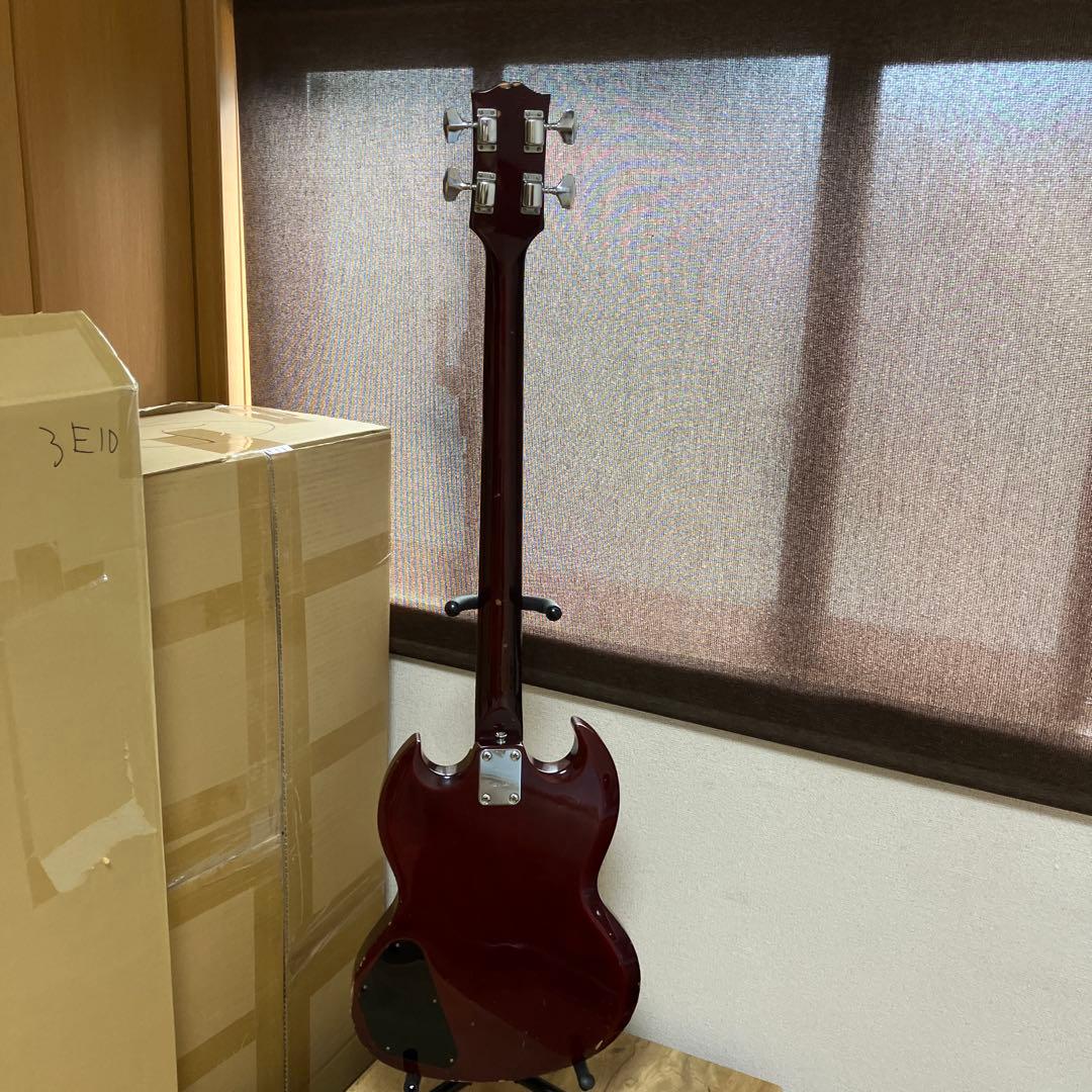 ビンテージ グレコ グネコ EB-350音出しOK　ハードケース付　中古品