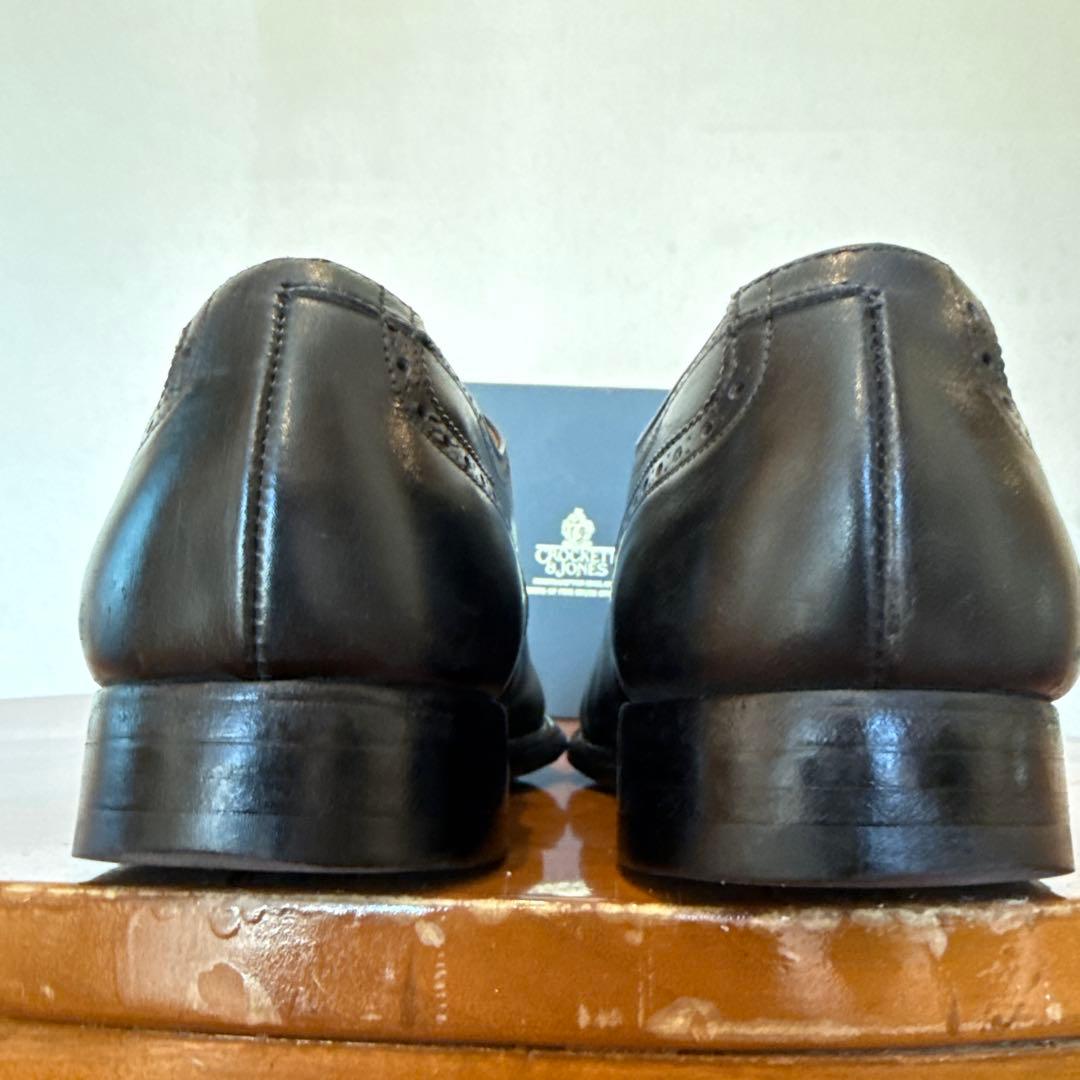 【CROCKETT&JONES 】CHAIRMAN BLACK CALF