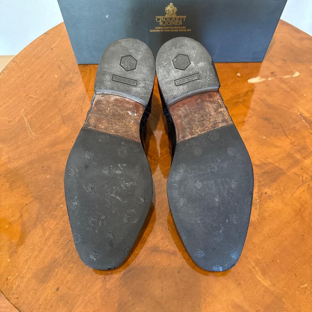 【CROCKETT&JONES 】CHAIRMAN BLACK CALF