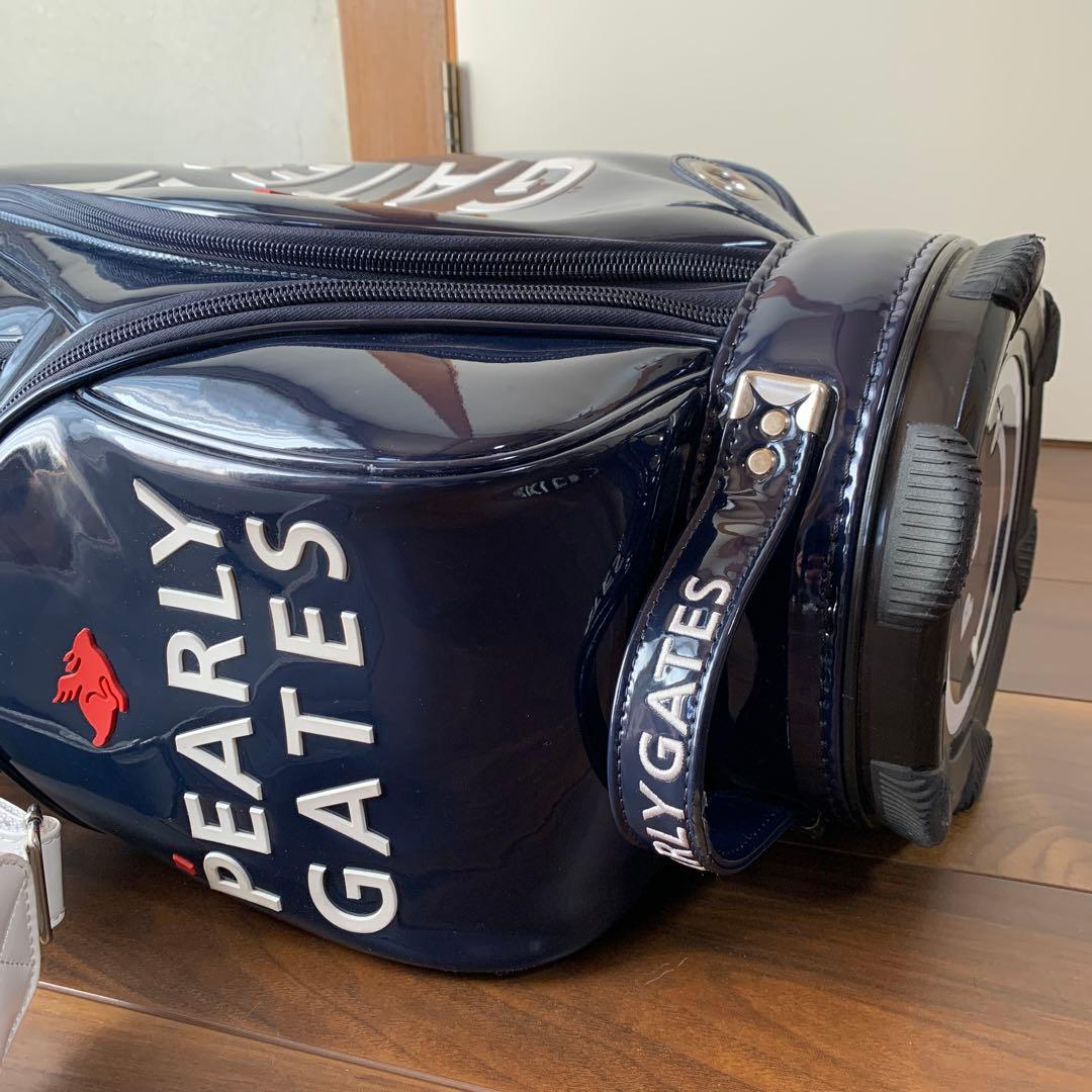 PEARLY GATES ネイビーキャディバッグ