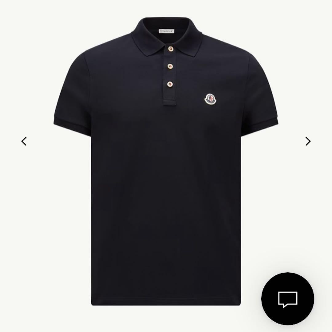 フ*ン様 【コード認証確認済み】MONCLER❁⃘トリコロールネイビー ポロシャ