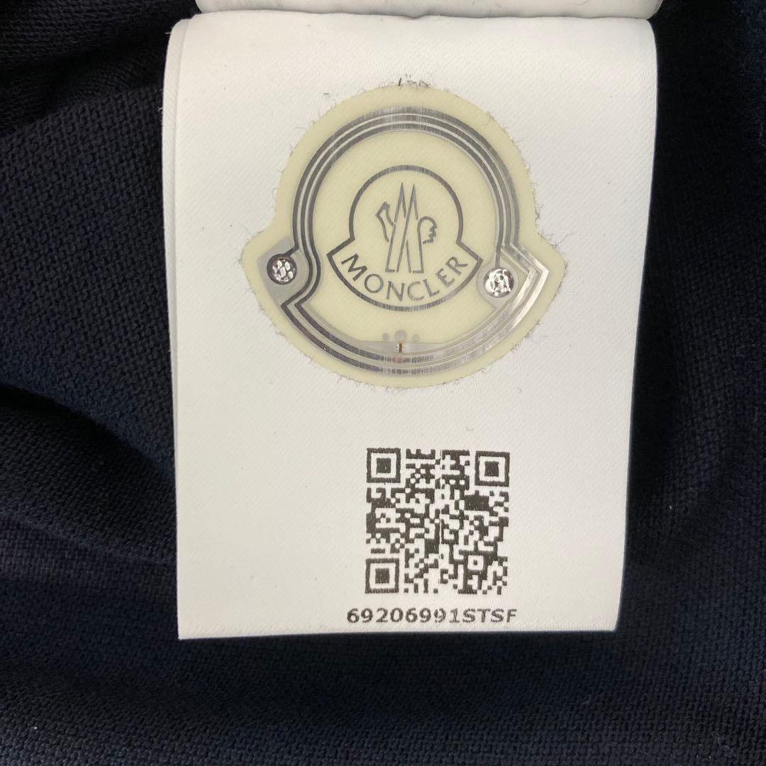 フ*ン様 【コード認証確認済み】MONCLER❁⃘トリコロールネイビー ポロシャ