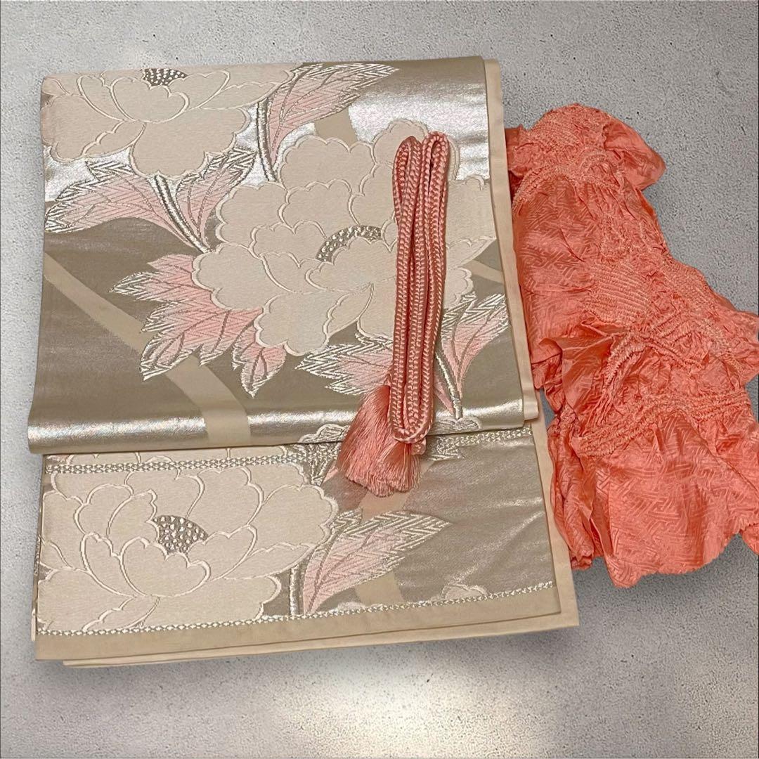 Y240 正絹 訪問着 作家物 フルセット 身丈157 裄丈68