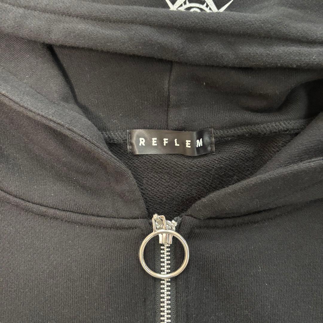 REFLEM レフレム DEVIL デザイン ZIPパーカー ジップアップ