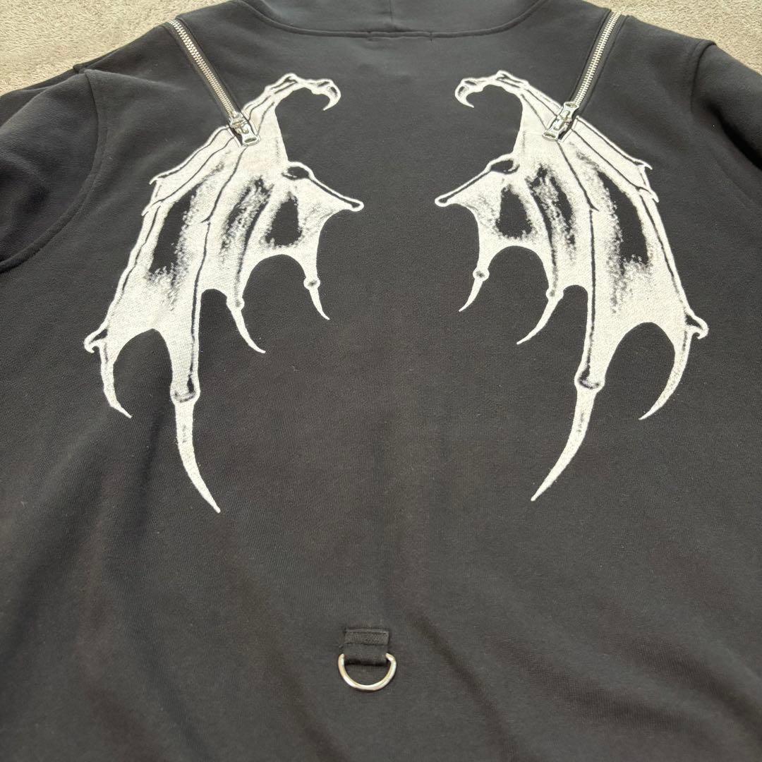 REFLEM レフレム DEVIL デザイン ZIPパーカー ジップアップ