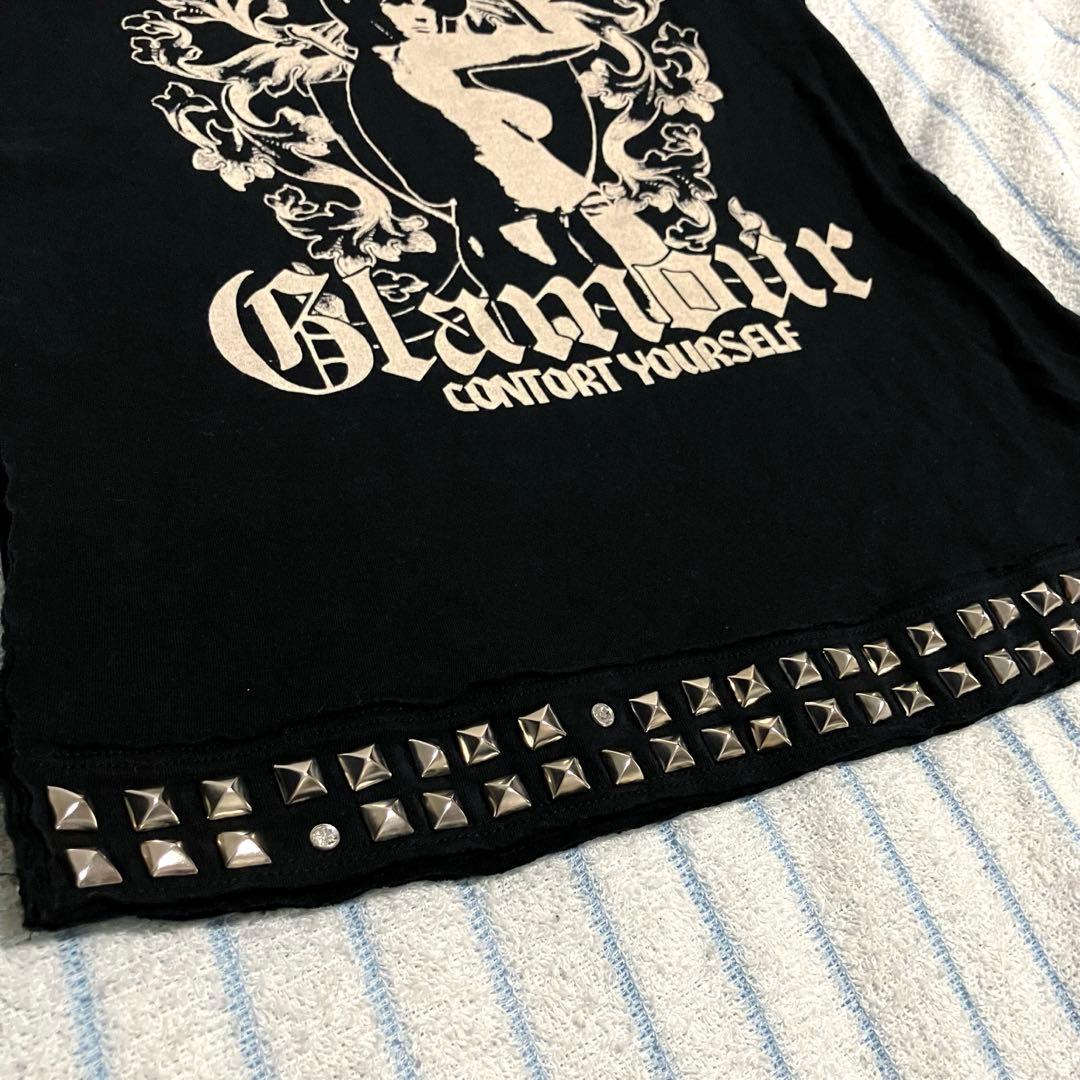 【状態良好❗️】00's HYSTERIC GLAMOUR 総柄 チビT タグ付き