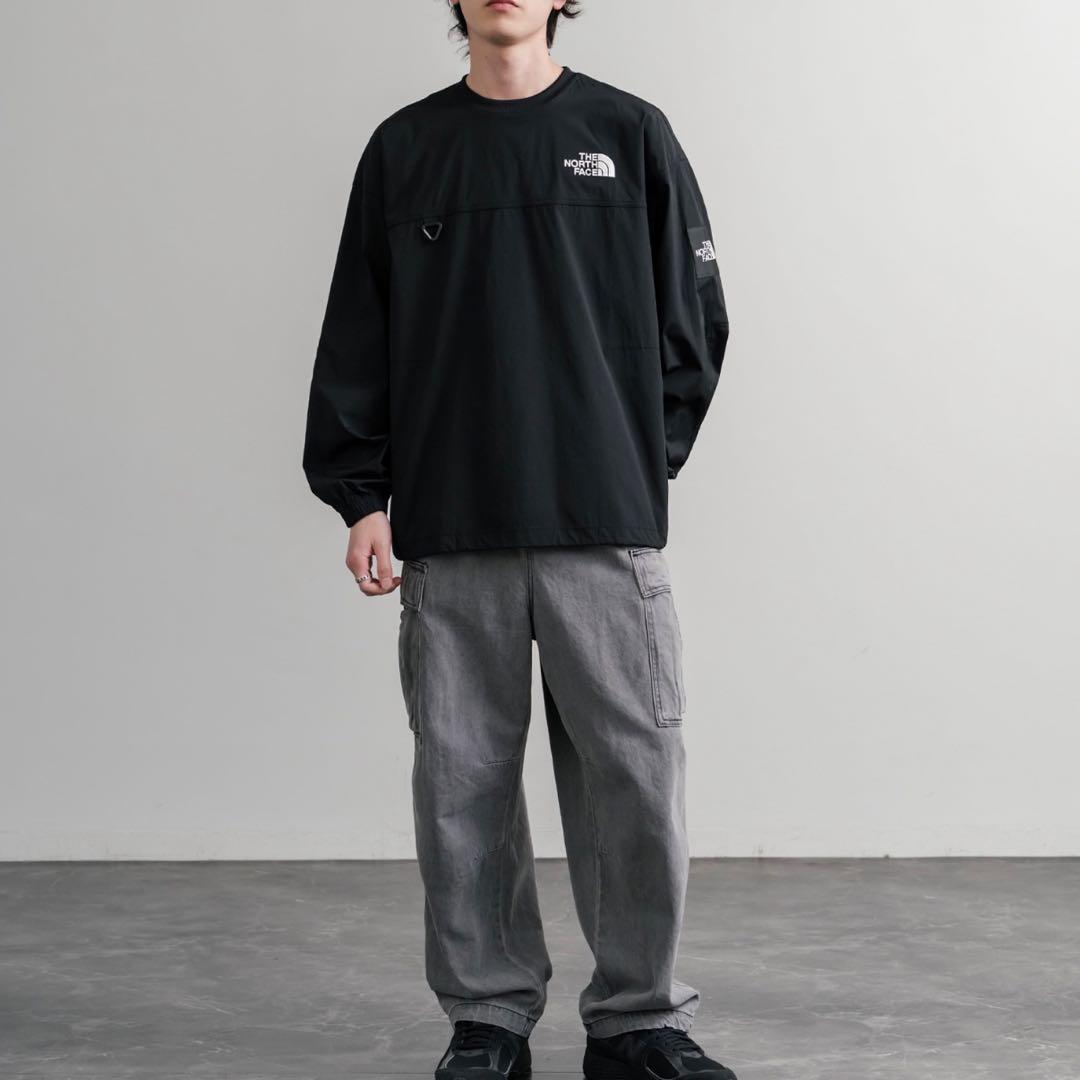 正規品　ノースフェイス アルバニー EX クルーネック　黒　M 韓国限定　ロンT