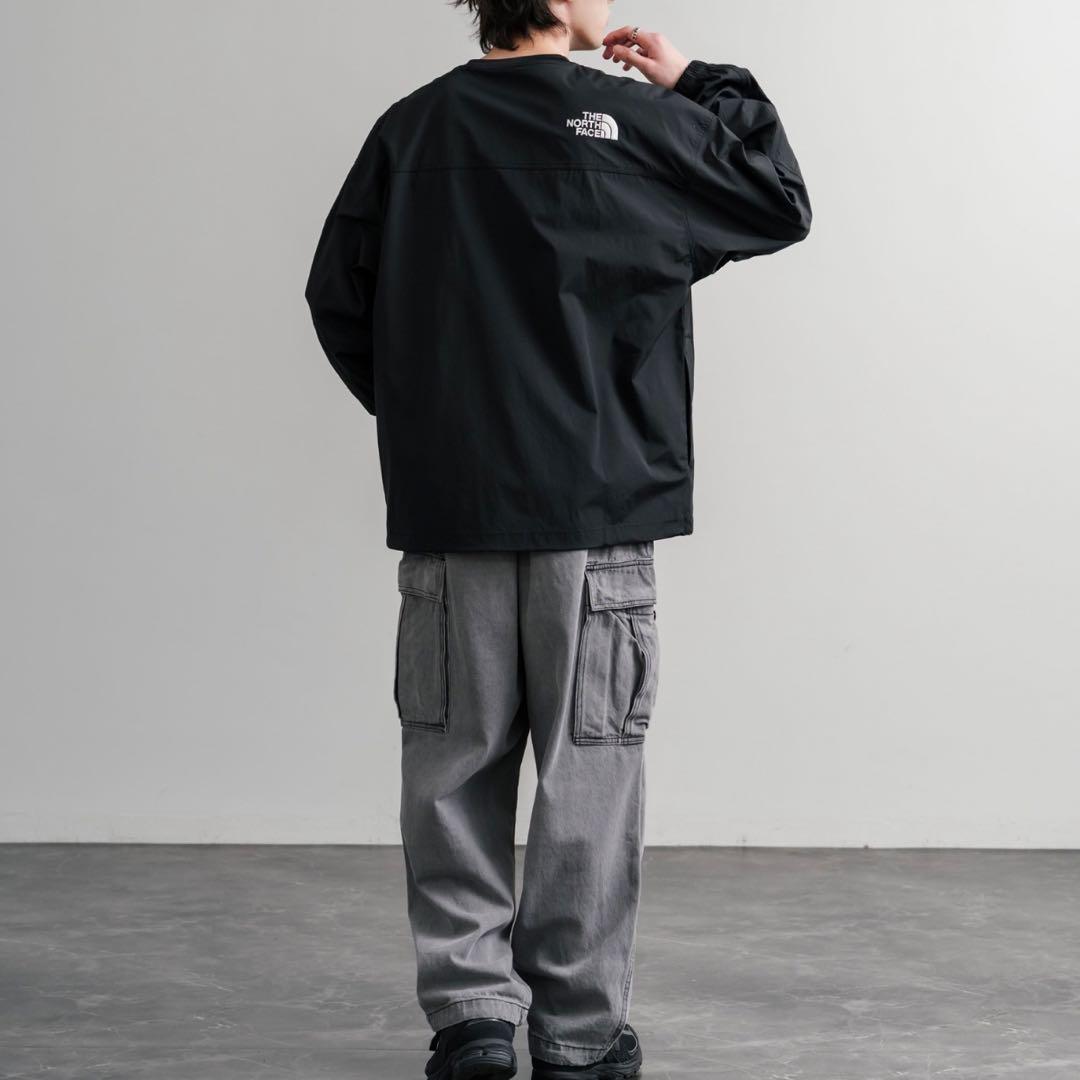 正規品　ノースフェイス アルバニー EX クルーネック　黒　M 韓国限定　ロンT