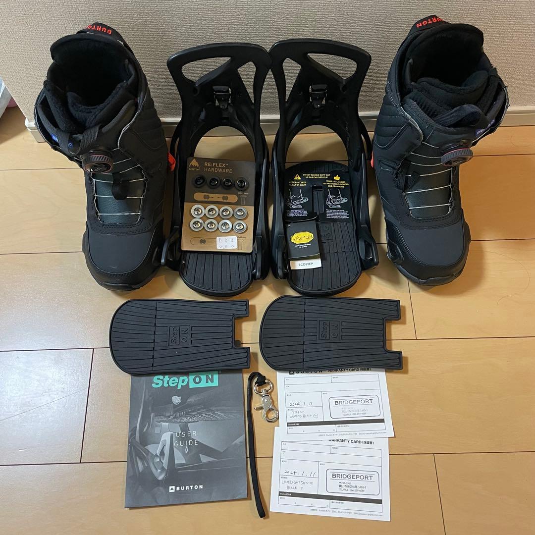 美品★セット★BURTON STEPE ON ステップオンブーツ ビンディング
