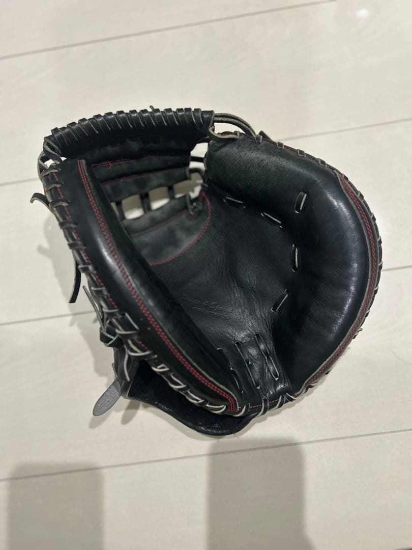 ZETT プロステイタス　硬式グローブ ブラック キャッチャーミット