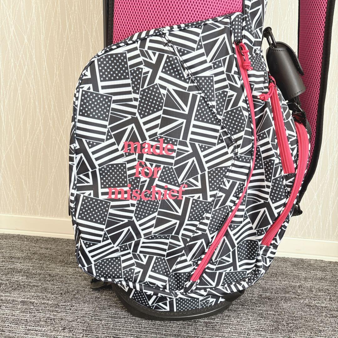 超美品❗️Psycho Bunny/サイコバニー スタンド式 ゴルフキャディバッグ