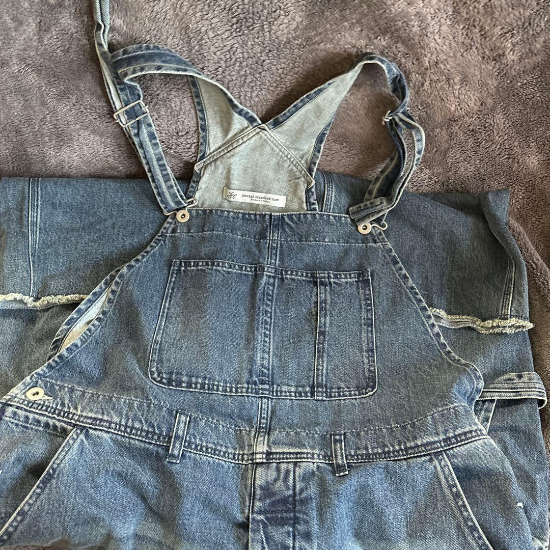 ジャーナルスタンダードラックス 11OZデニムオーバーオール