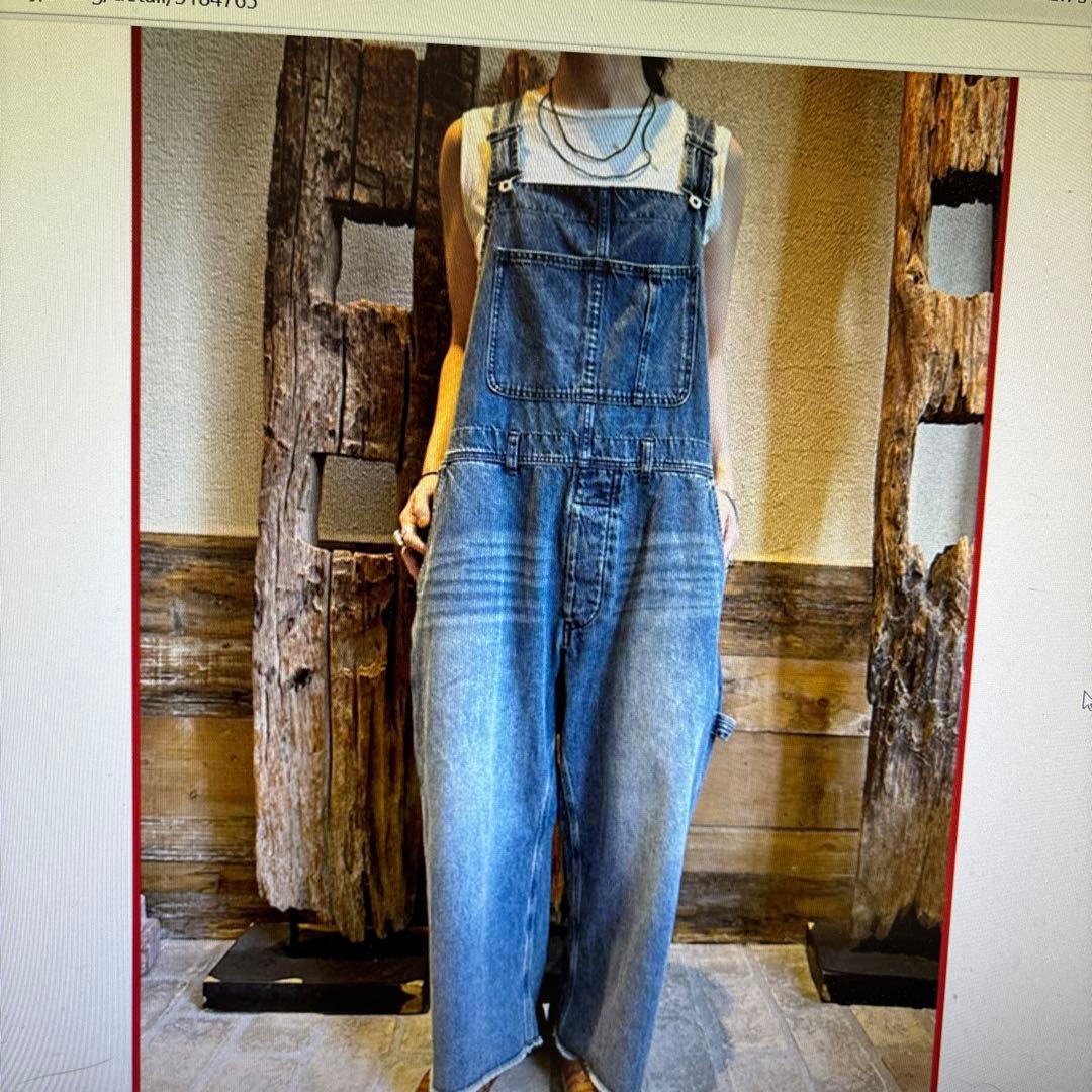 ジャーナルスタンダードラックス 11OZデニムオーバーオール