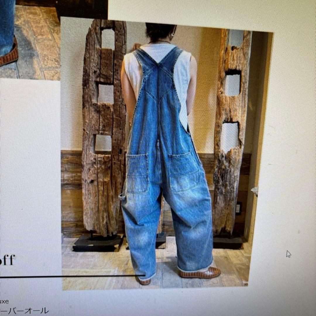 ジャーナルスタンダードラックス 11OZデニムオーバーオール