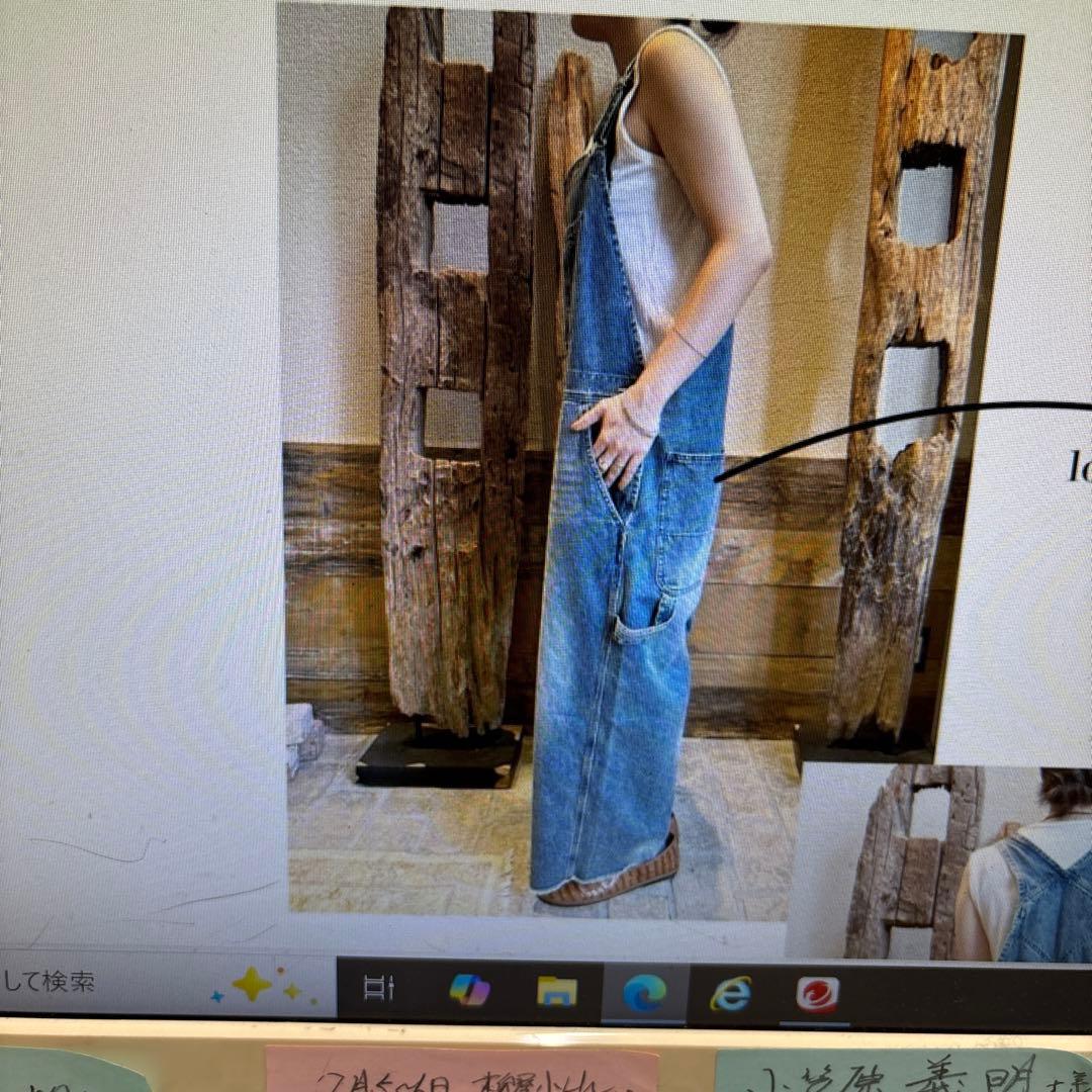 ジャーナルスタンダードラックス 11OZデニムオーバーオール