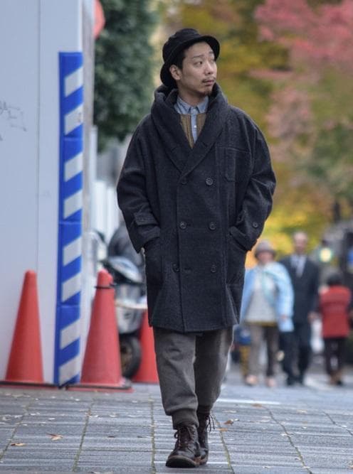 美品 HACKNEY UNION WORKHOUSE フィッシャー コート