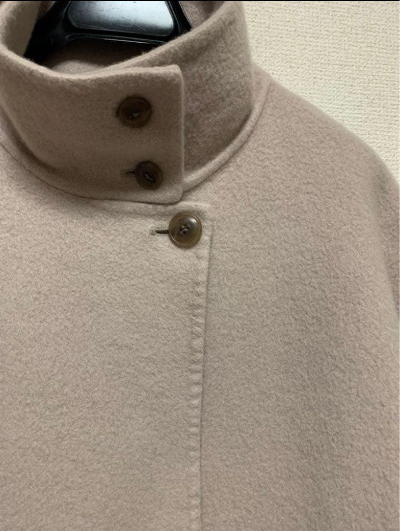 SLOBE IENA souple woolダブルフェイス スタンドコート