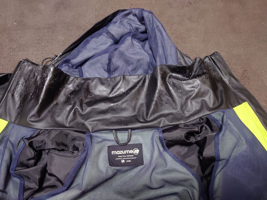mazume ROUGH レインウェア レインスーツ 上下セット マズメ