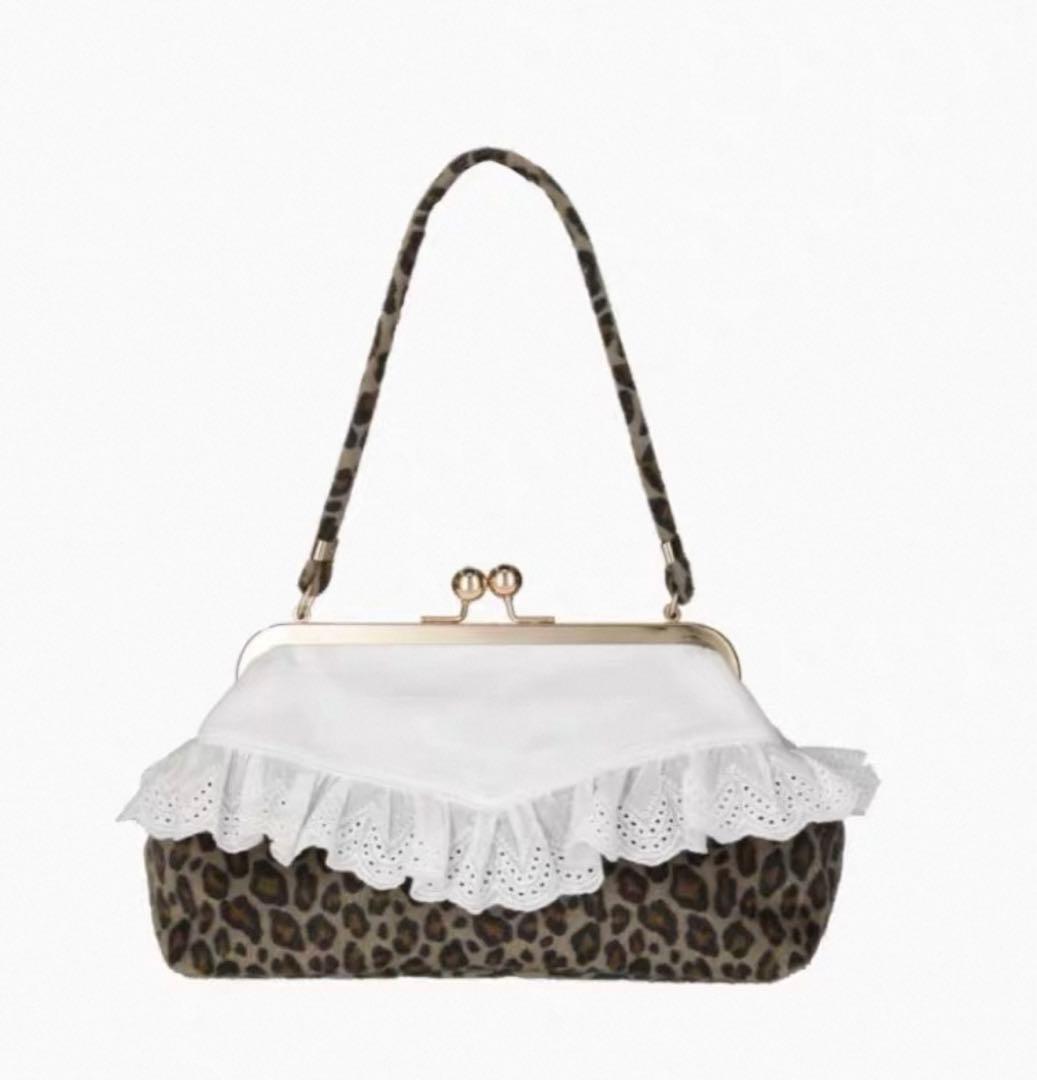 Bibiy ビビィ SABRINA LACE BAG ヒョウ柄