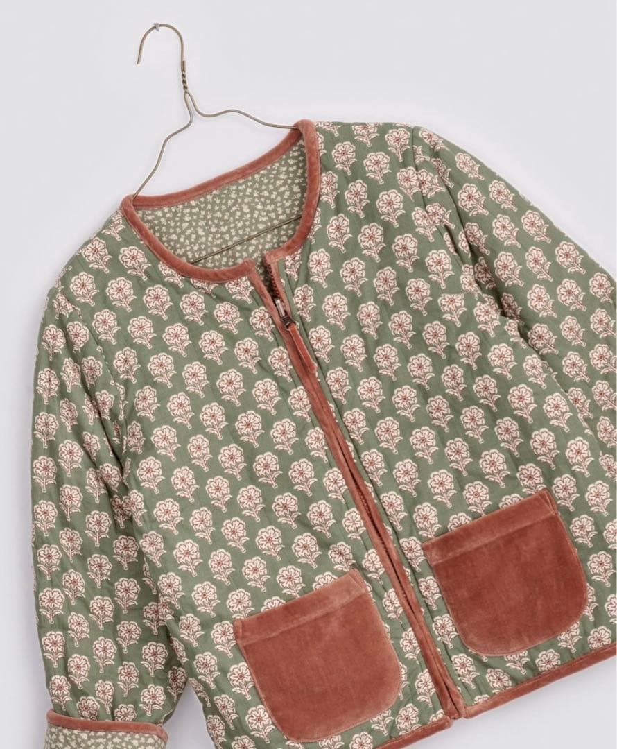 little cotton clothes リバーシブル　ジャケット