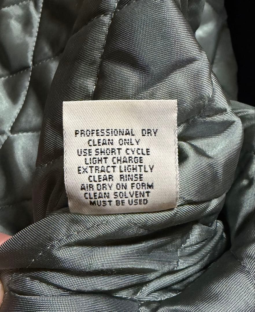 「ゴールデンベア」スタジャン　90年代ヴィンテージ　ブラック　サイズM