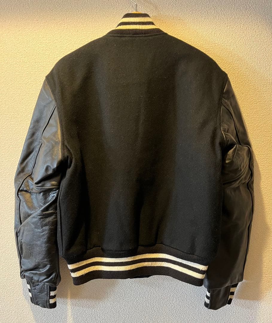 「ゴールデンベア」スタジャン　90年代ヴィンテージ　ブラック　サイズM