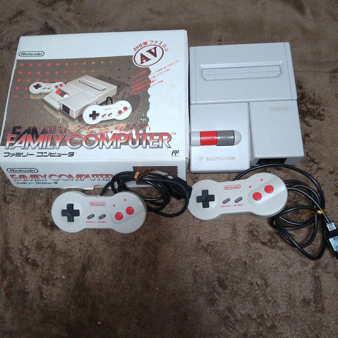 ニューファミコン 本体 コントローラー 2個セット 動作確認済み