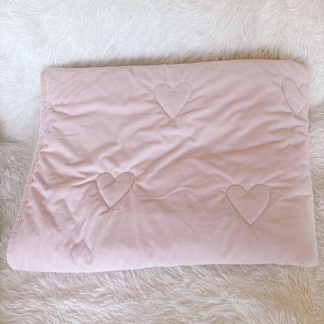 新品未使用★ジェラートピケスリープ　ダブル　掛けカバー、敷きパッドセット　ハート