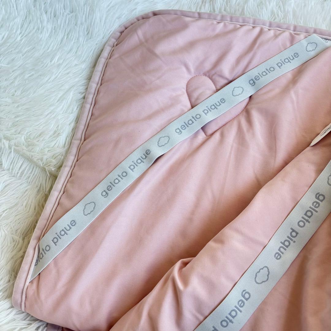 新品未使用★ジェラートピケスリープ　ダブル　掛けカバー、敷きパッドセット　ハート