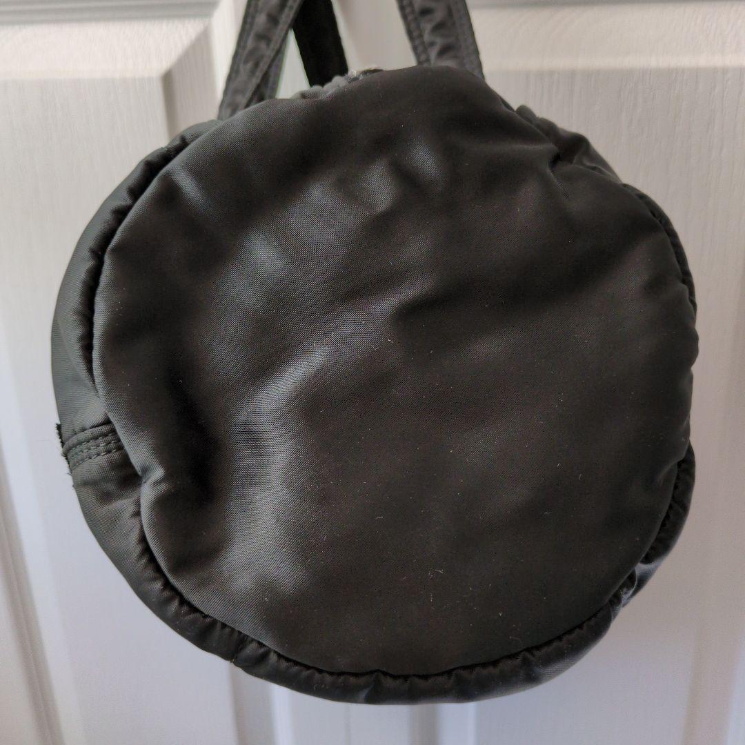 PORTER ブラック ミニタンカー ドラムバッグ