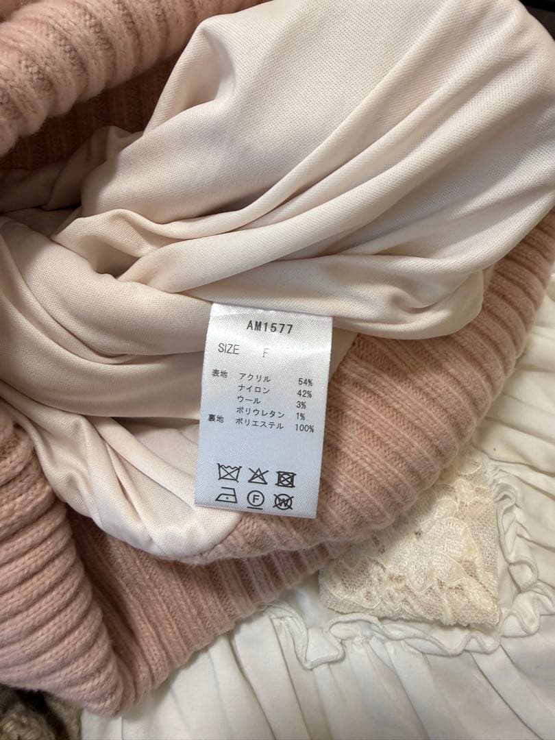 ワンピース andmary Sadie rose mini dress pink