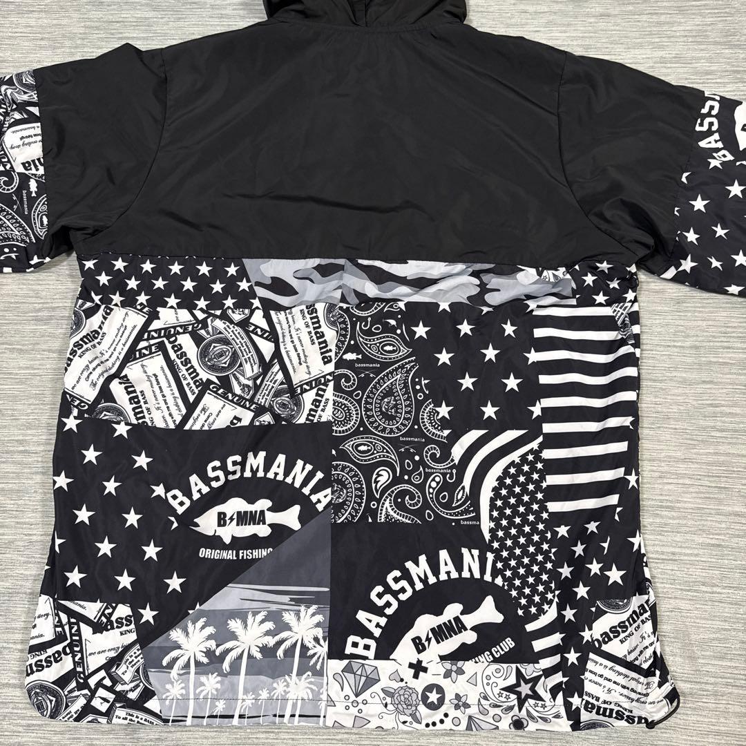 美品　bassmania バスマニア　ウィンドブレーカー