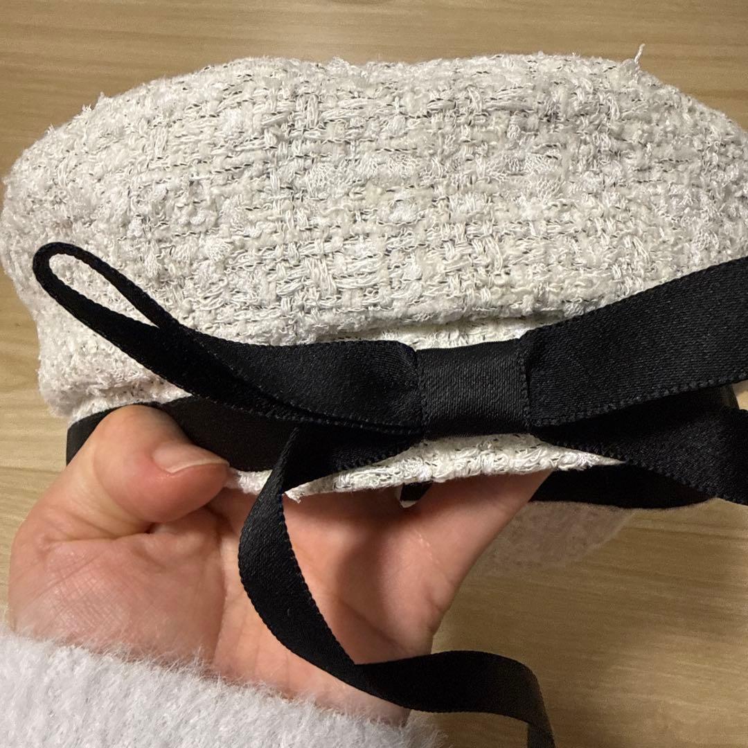 新品未使用♡レシートありCHANELツイード帽子