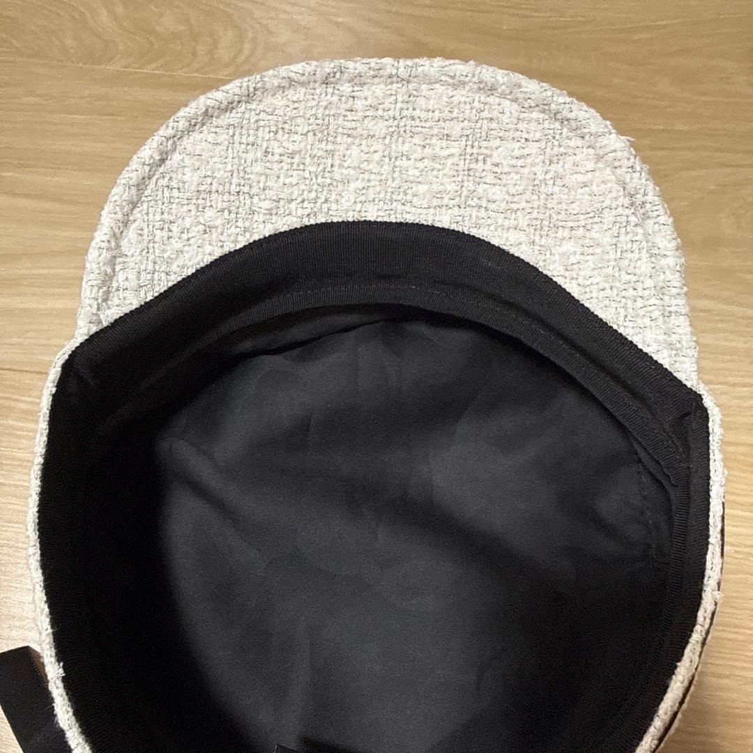 新品未使用♡レシートありCHANELツイード帽子