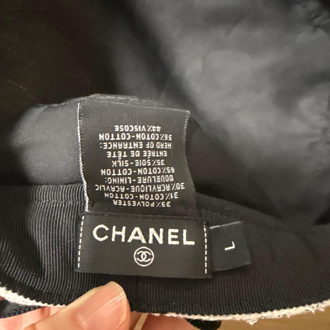 新品未使用♡レシートありCHANELツイード帽子