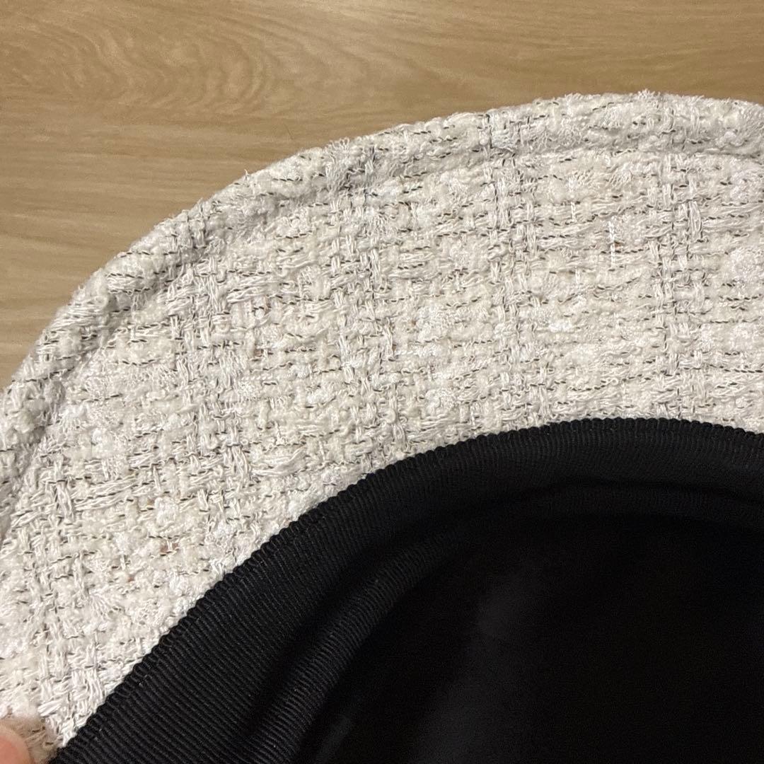 新品未使用♡レシートありCHANELツイード帽子