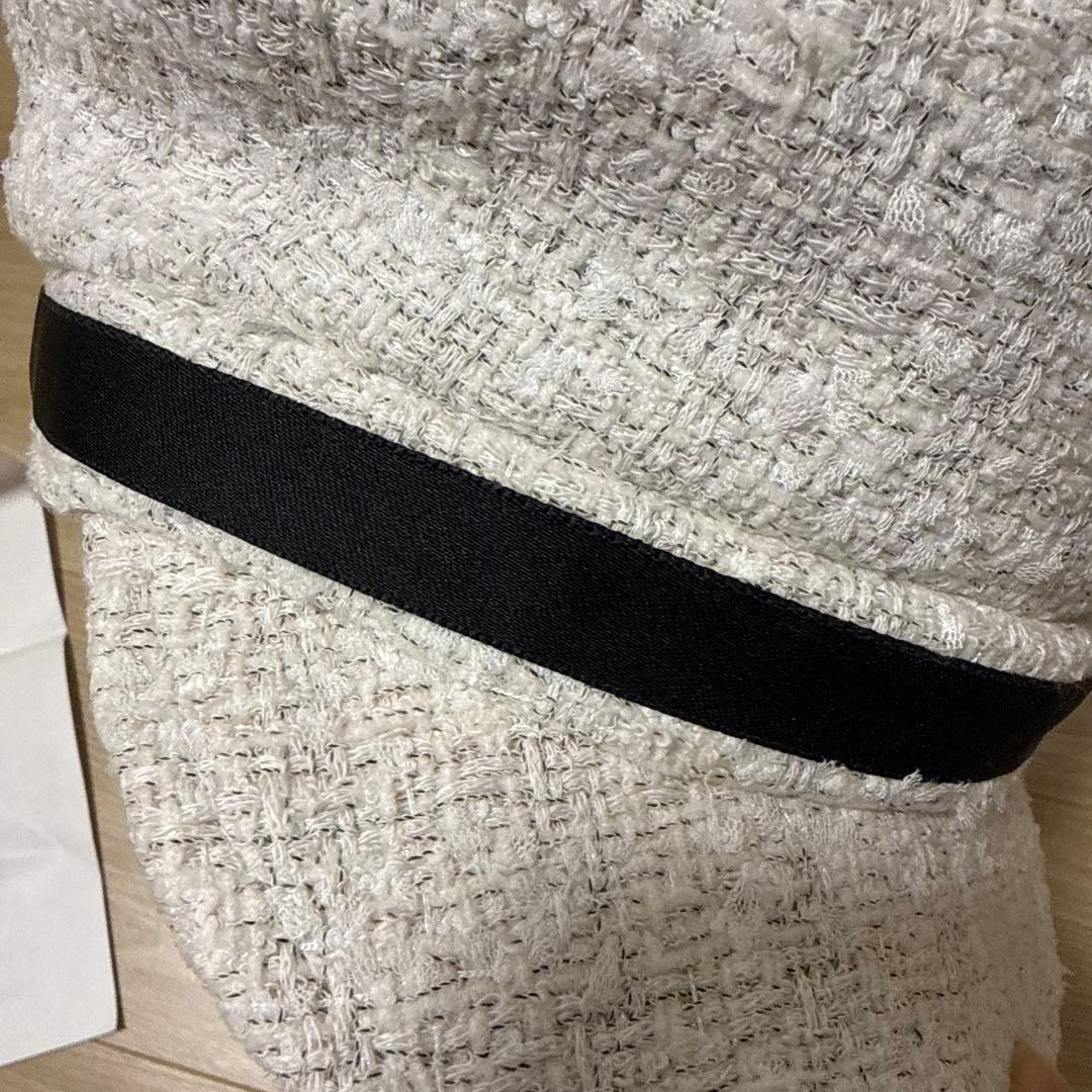 新品未使用♡レシートありCHANELツイード帽子