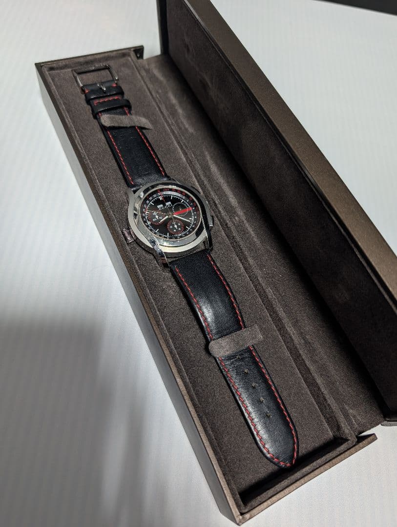 GUCCI レザーベルト 腕時計